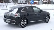 Mercedes EQA Facelift Spy Photos