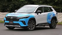 Il prototipo della Toyota Corolla Cross alimentato a idrogeno