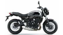 2023 Kawasaki Z650RS Metallic Moondust Gray x Ebony 