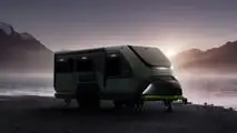 Evotrex off-grid RV trailer