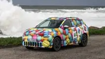 Skoda Epiq camouflaged prototype