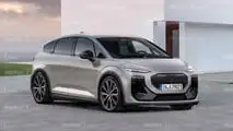 Audi A2 e-tron (2026) als Rendering