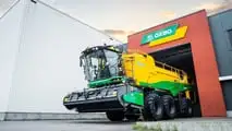 Oxbo GP6300: raccoglitrice di piselli 2 o 3 assi ad alta resa