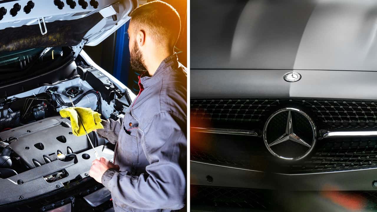  Man buys classic Mercedes