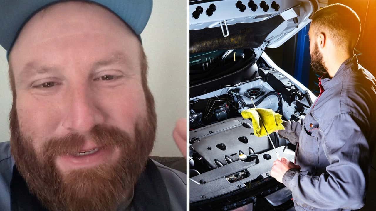 Toyota driver goes to dealership for his free oil change. Then he gets the service report