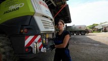 In campo con Giulia: verniciare la trincia
