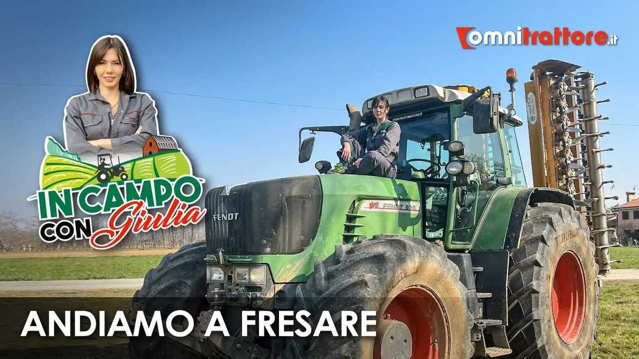 In campo con Giulia: la fresatura