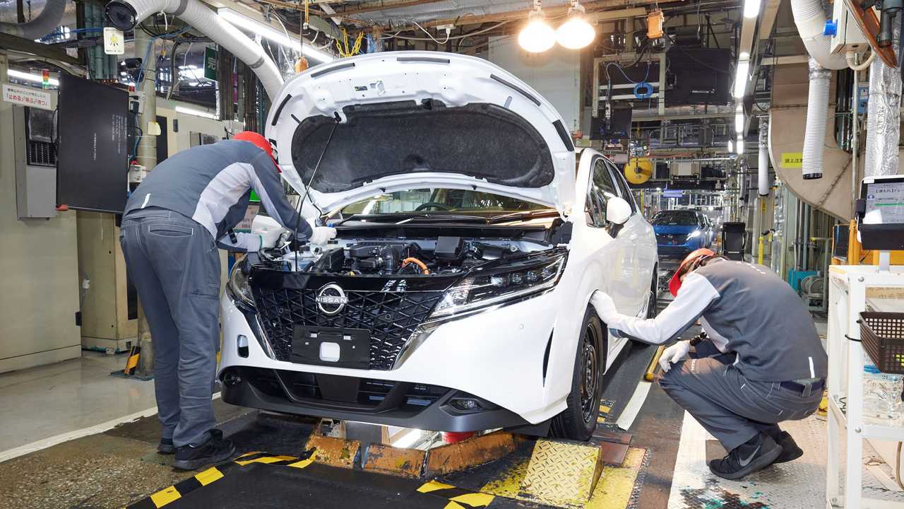 La fabbrica Nissan di Oppama