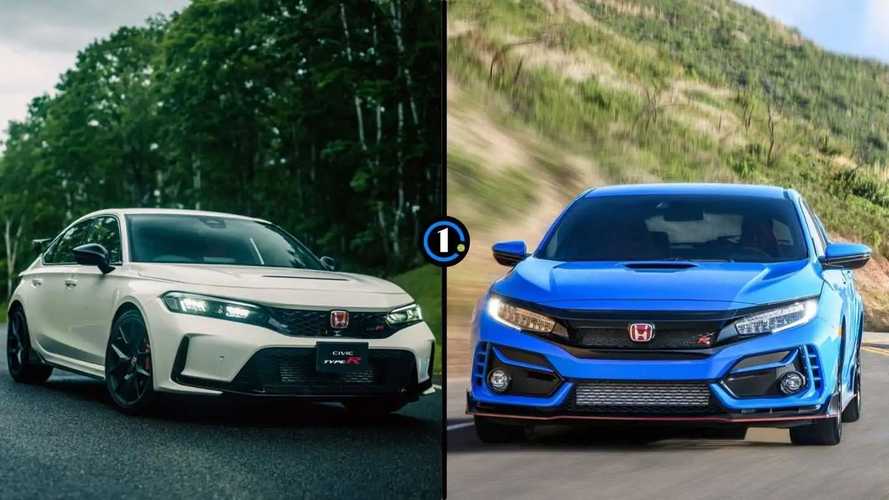 Honda Civic Type R: See The Changes Side By Side