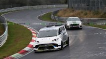 Ford Electric SuperVan on the Nurburgring