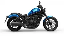 Honda CMX1100 Rebel 2024 - Studio - Glint Wave Blue Metallic - Lado derecho