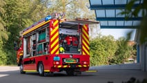 Il Fuso Canter 4x4 Autocisterna dei VdF Volontari di Sulgen