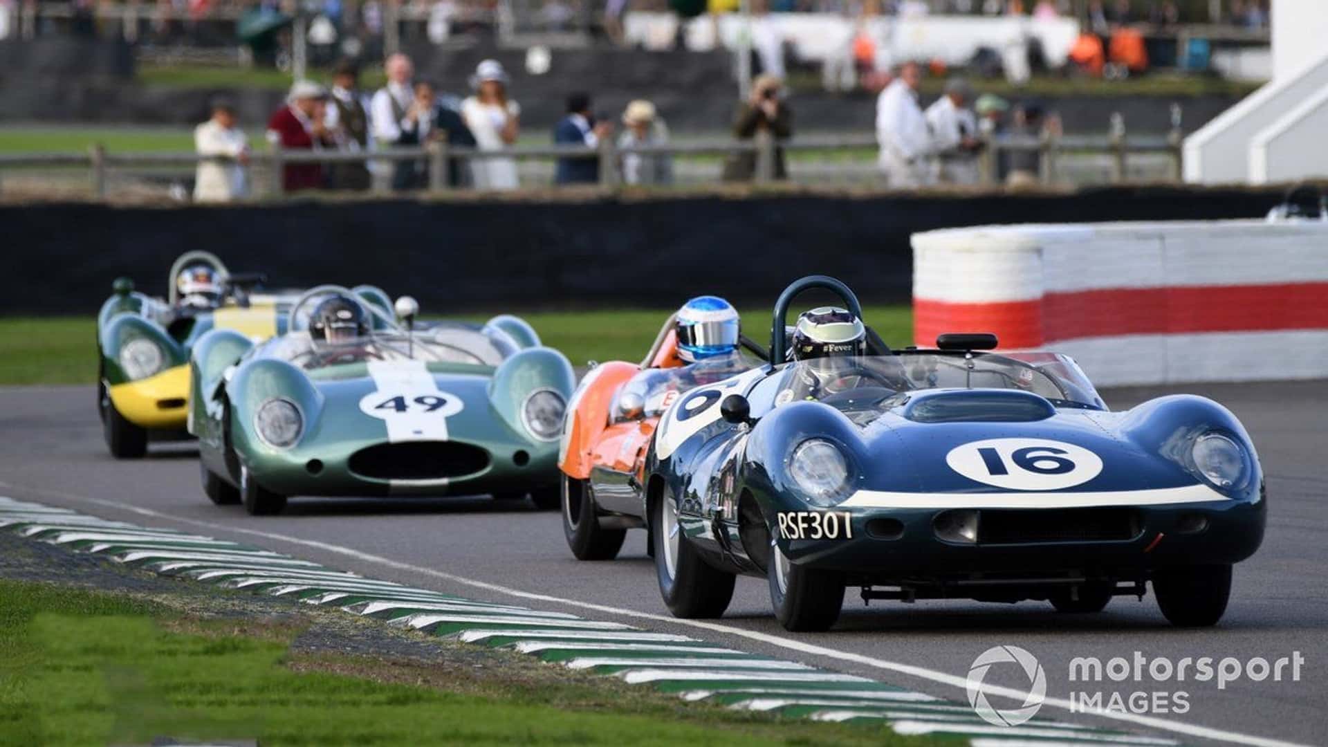 Sustainable fuels to be used by all cars at 2024 Goodwood Revival