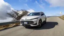 MG HS 2025, primera prueba