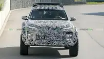 Audi e-tron Sportback 4x4 Dakar (2025) Erlkönigfotos