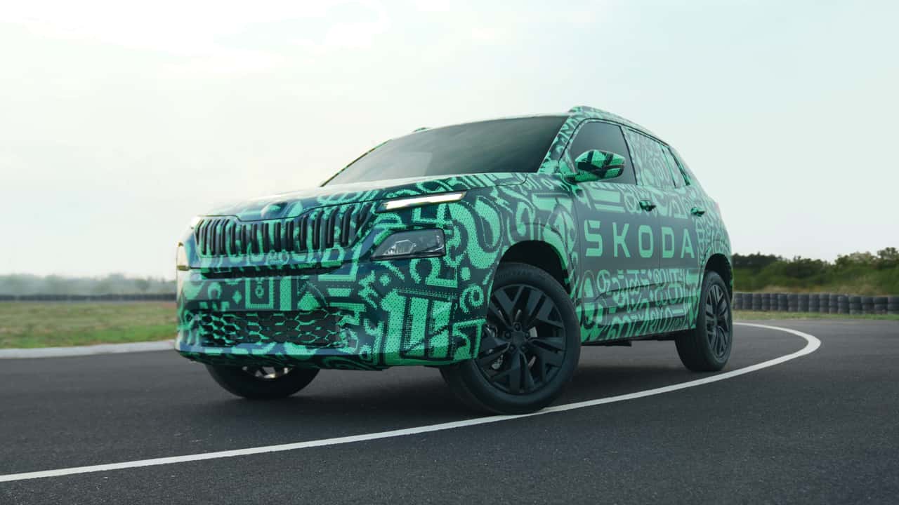 Skoda Kylaq (2025) für Indien Teaser
