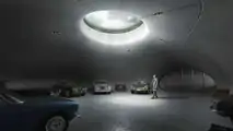 Der unterirdische Autohaus des UNISM