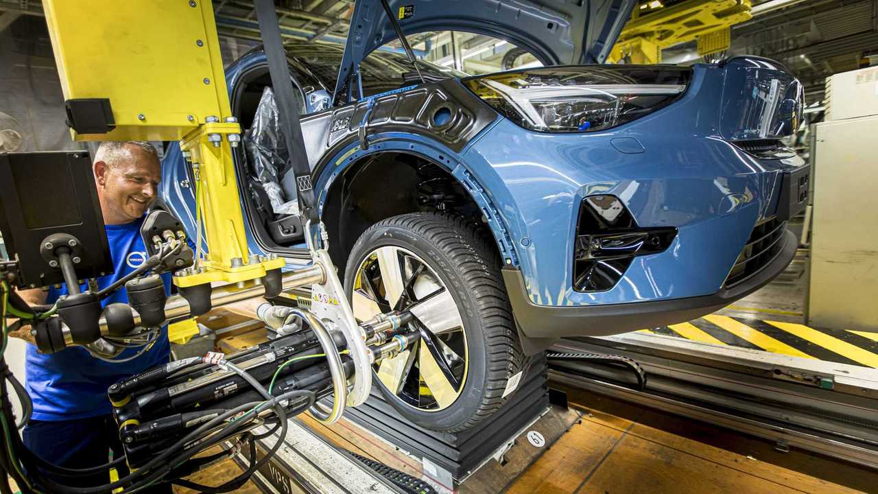 Volvo C40 Recharge - Produção na Bélgica