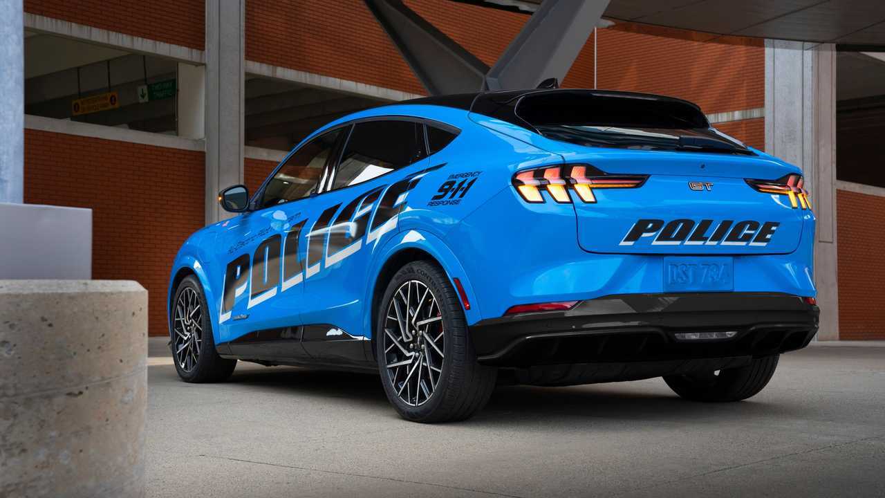 Ford Mustang Mach-E, in fase test per la polizia americana