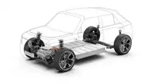 Small version of the MEB platform for the Volkswagen ID. LIFE Concept
