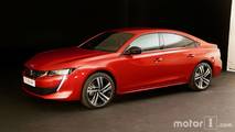 Peugeot 508 (2018) shooting studio