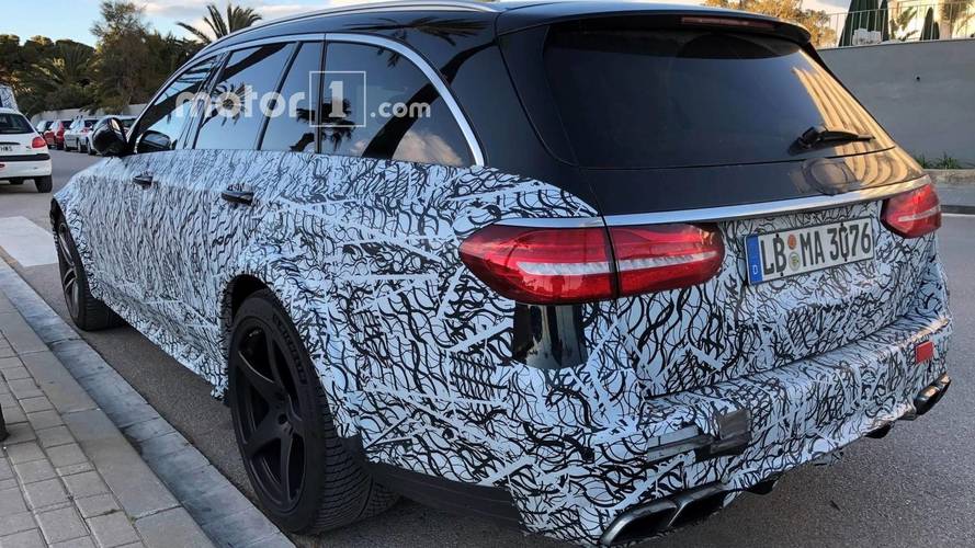Mercedes-AMG E63 wagon spy photo