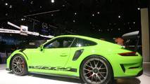 Porsche 911 GT3 RS with Weissach Package at the 2018 New York Auto Show