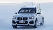 2019 BMW X3 plug-in hybrid spy photo