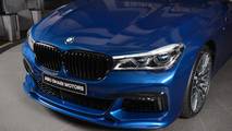 BMW 750Li in Avus Blue