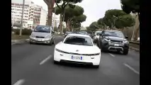 Volkswagen XL1, la prova su strada