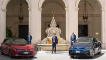 Toyota Corolla nel parco di auto della Presidenza del Consiglio