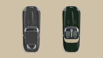 Jaguar E-Type: Zeichnung der geplanten Geburtstagsedition (Coupé und Roadster)