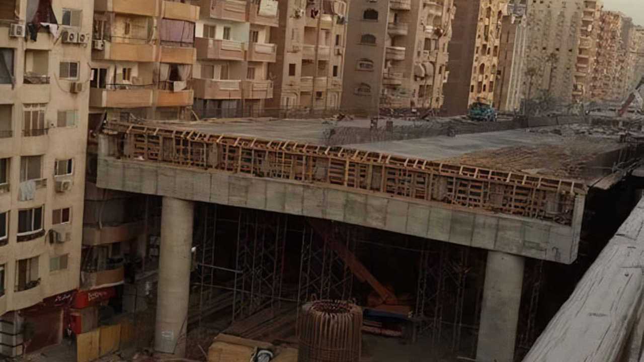 Pont autoroutier Egypte