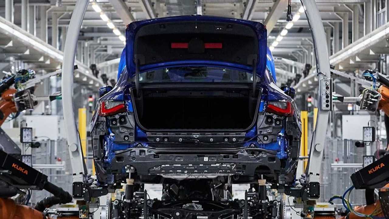BMW production at Dingolfing plant
