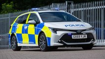 Toyota Corolla Touring Sports police patrol car