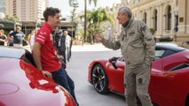 Charles Leclerc läppt den Monaco GP in einem Ferrari SF90 Stradale