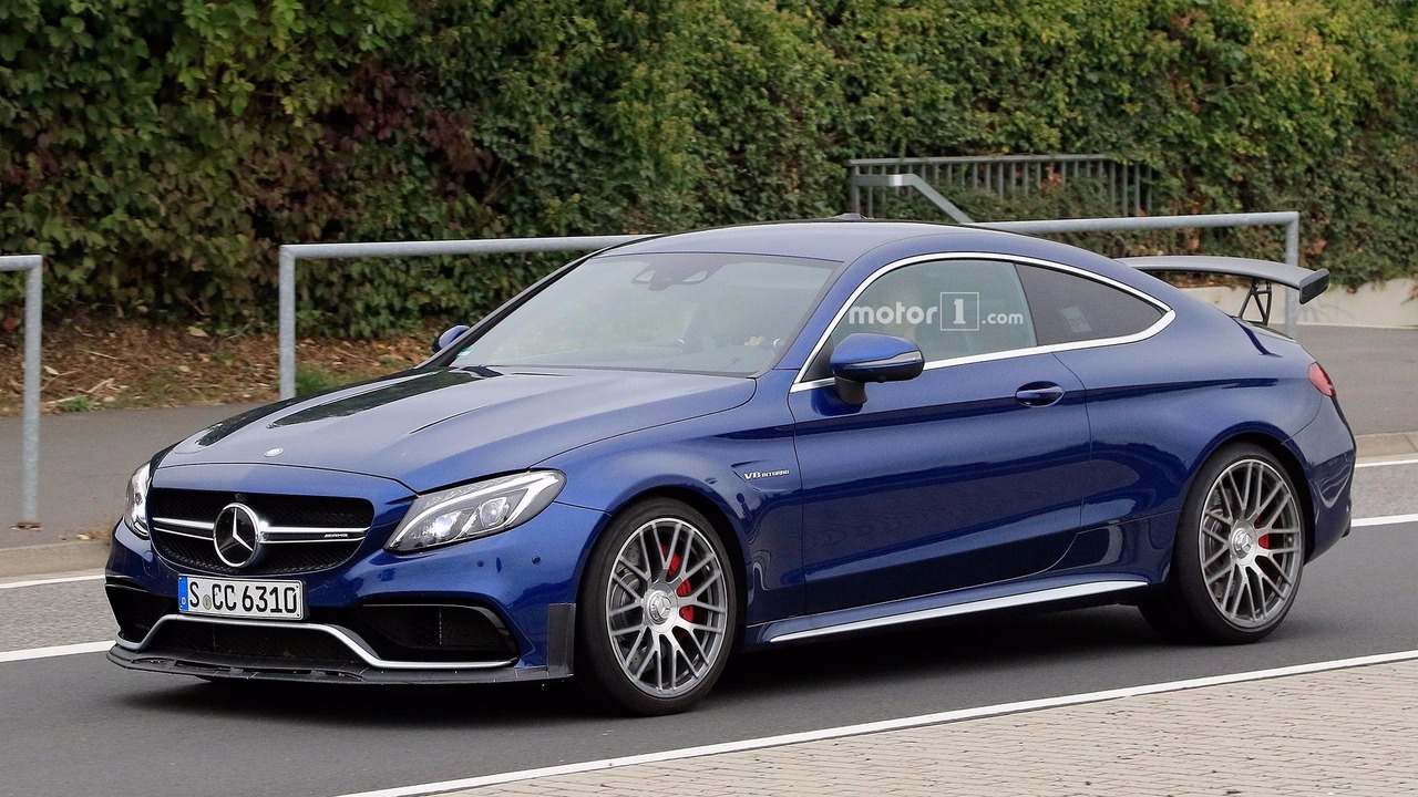 Mercedes-AMG C63 R Coupe Spy Pics