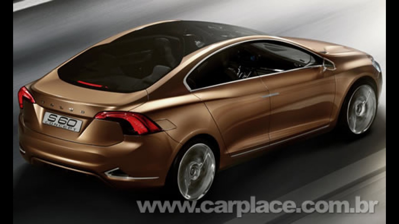Volvo divulga detalhes do S60 Concept - Protótipo adianta o Novo Volvo S60 2010