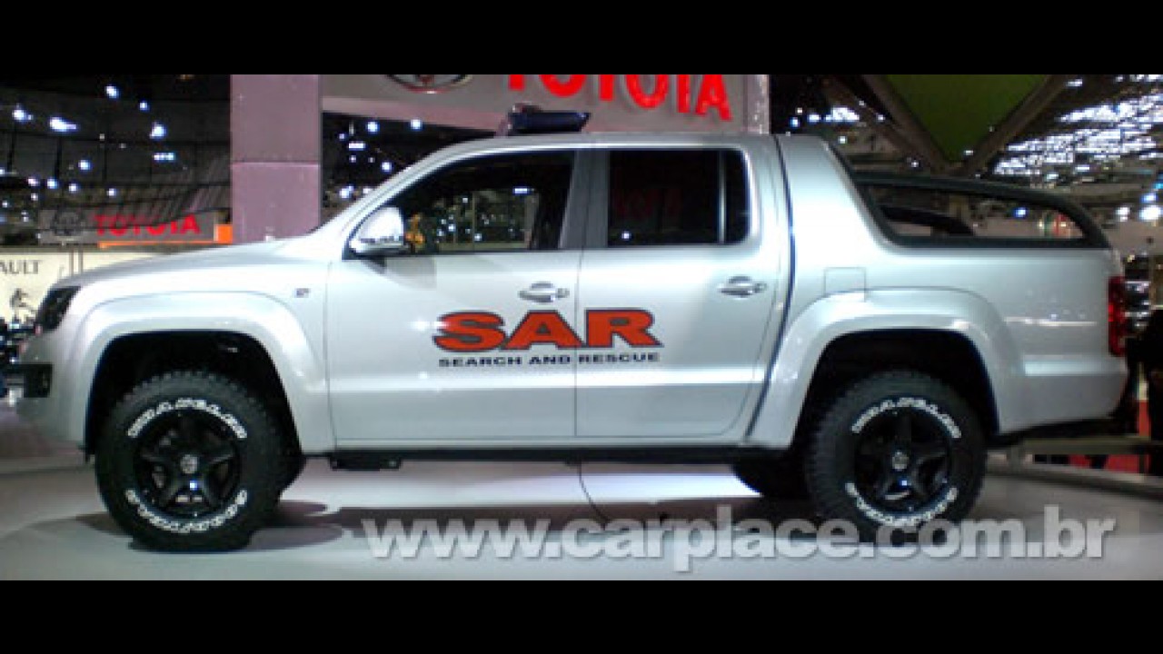 Salão do Automóvel 2008 - Nova Pick-up Robust da VW chega ao Brasil em 2009