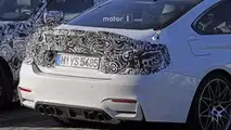 BMW M4 facelift spy photo