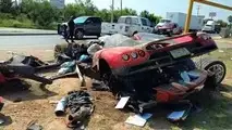 Koenigsegg CCX - Mexico crash