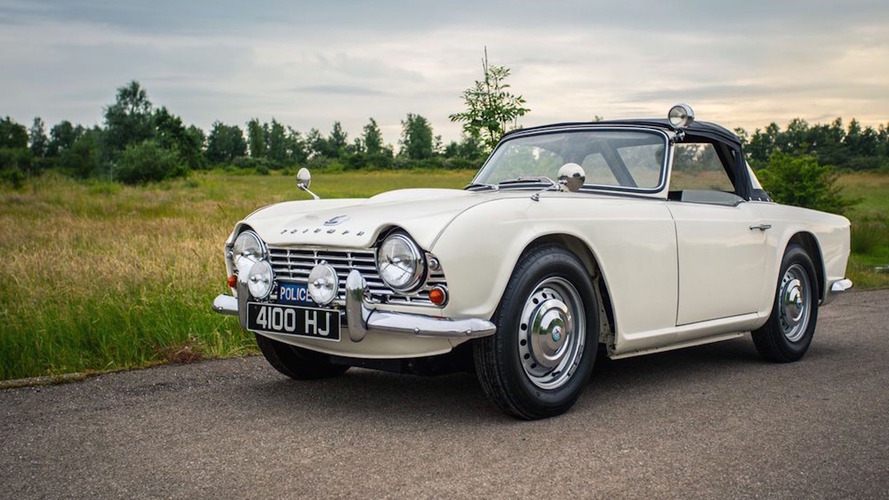 1962 Triumph TR4 Police Car