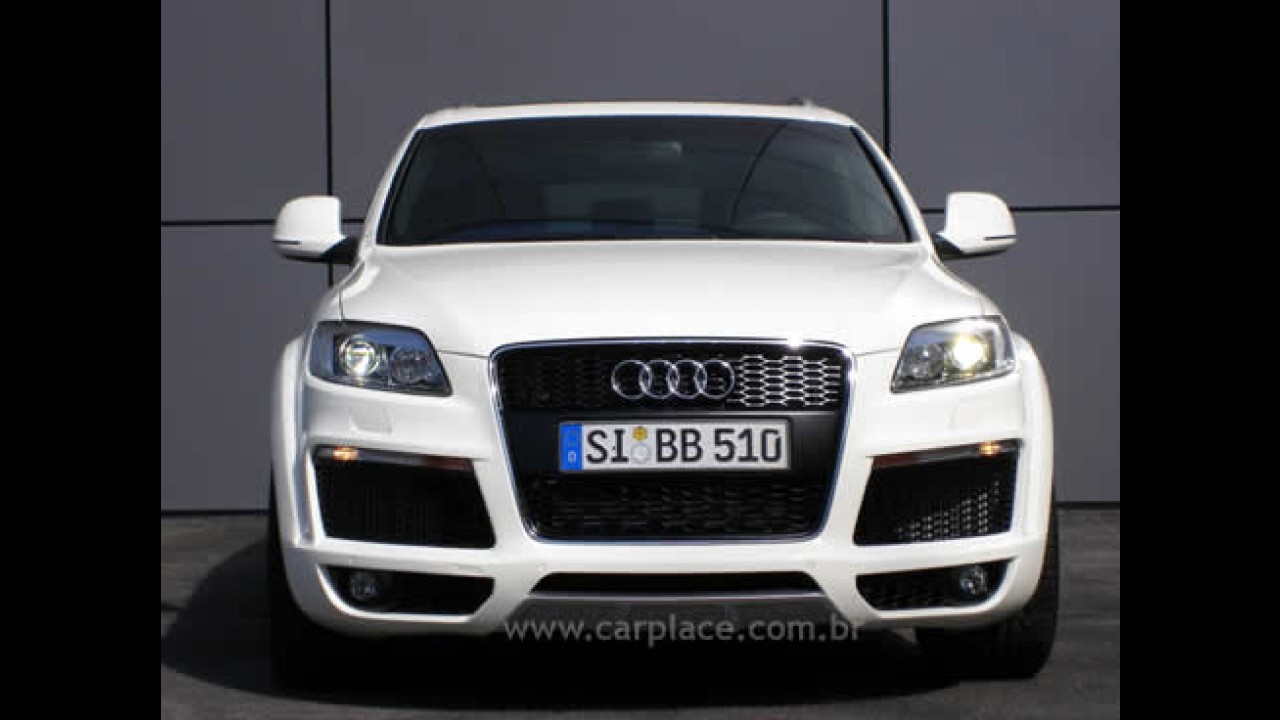 Audi Q7 4.2 TDI preparado pela B&B traz rodas de 23" e potência de até 395 CV
