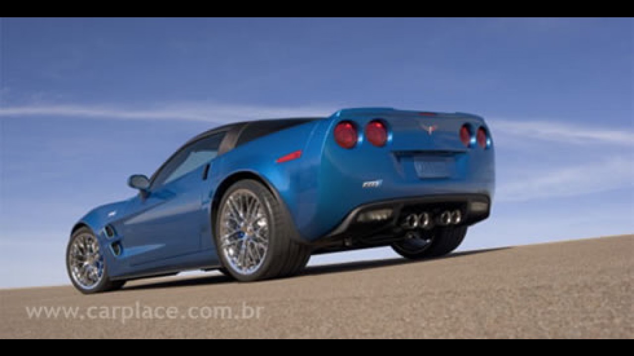 Chevrolet divulga fotos do Corvette ZR1 2009 de 620 cavalos de potência