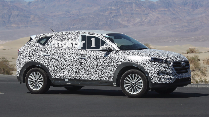 2016 Hyundai Tucson FCEV / ix35 FCEV Test Mule Spy Shots