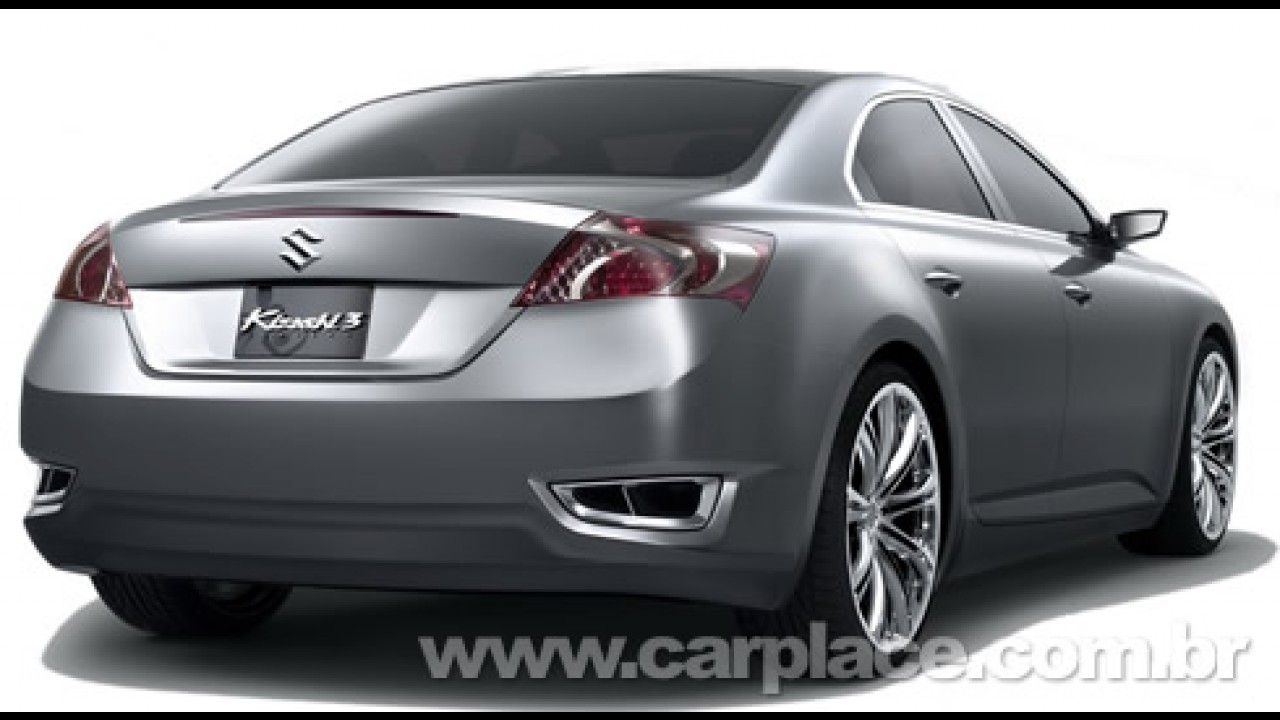 Novo sedan médio Suzuki Kizashi será lançado em 2010 e pode vir ao Brasil