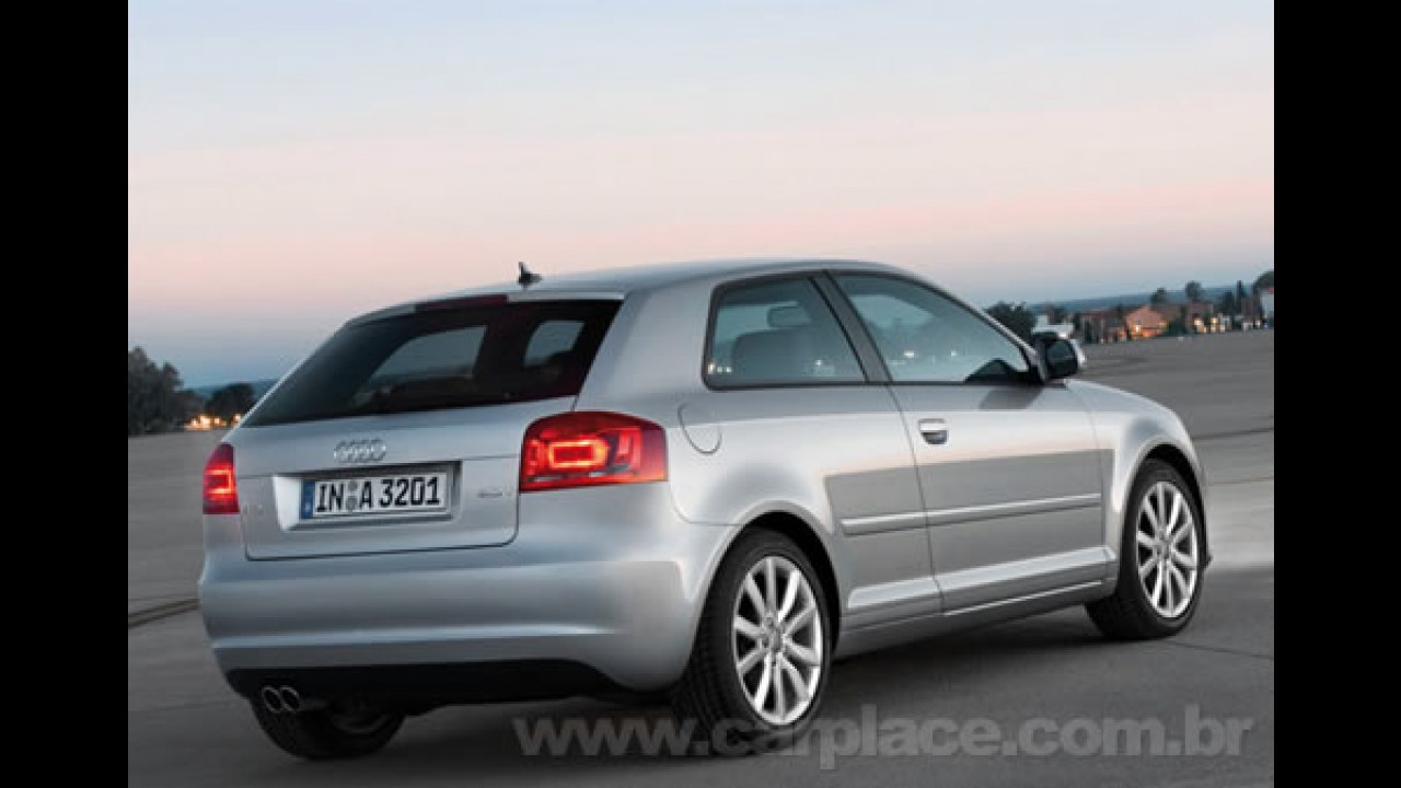 Audi apresenta linha 2009 do A3 hatch e A3 Sportback com leves modificações