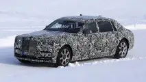 2018 Rolls-Royce Phantom Extended Wheelbase spy photo