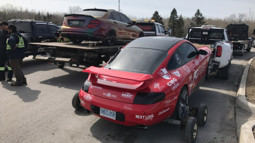 Exotic And Luxury Sports Cars Impounded For Street Racing
