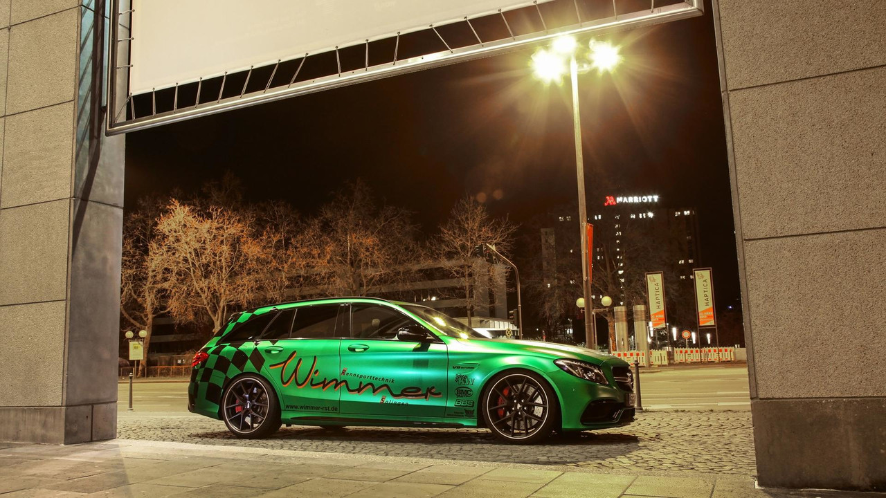 Mercedes Amg C63 Tuned Into Flashy Wagon With 801 Horsepower